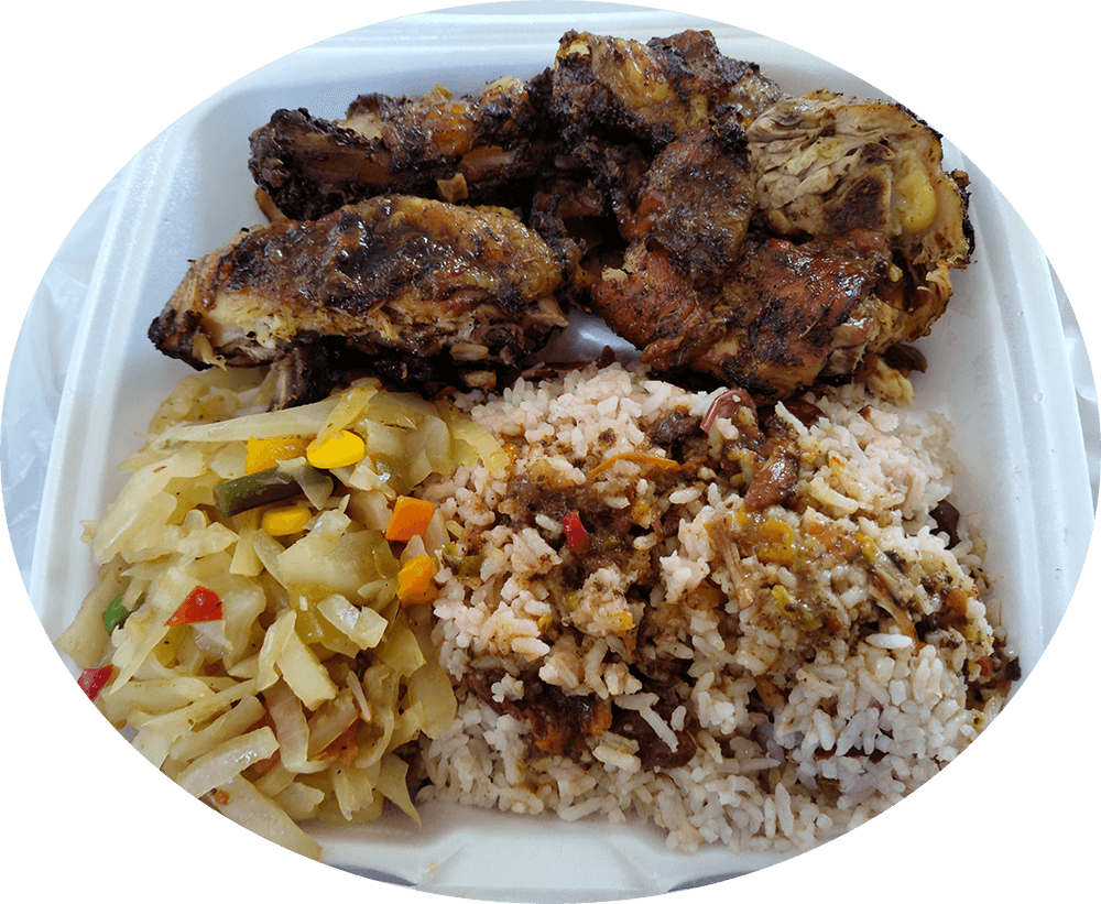 Jerk Chicken plate